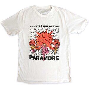 Paramore Running Out Of Time Vintage Rock Band Tour T Shirt 93